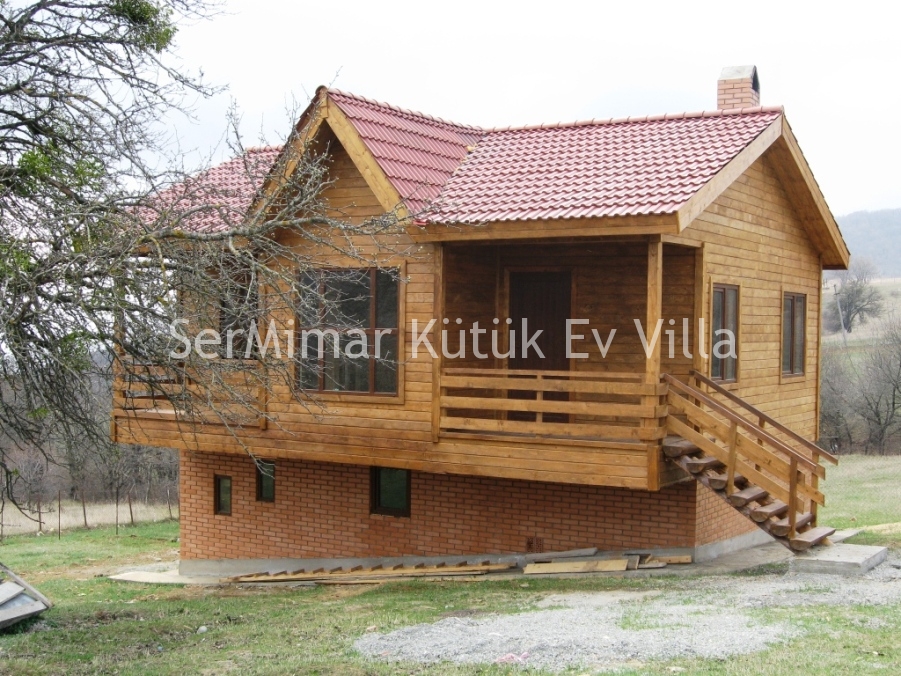 Antalya Doğal Ahşap Evler Villalar, Kütük Villa