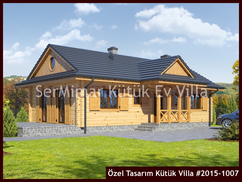 Özel Tasarım Kütük Villa #2015-1007