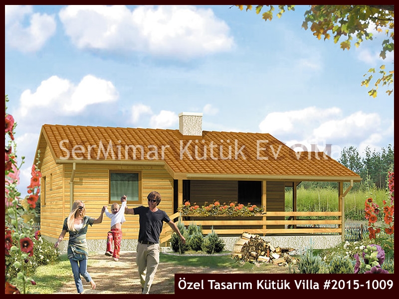 Özel Tasarım Kütük Villa #2015-1009
