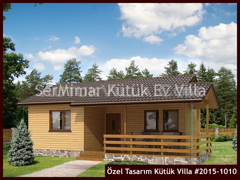 Özel Tasarım Kütük Villa #2015-1010