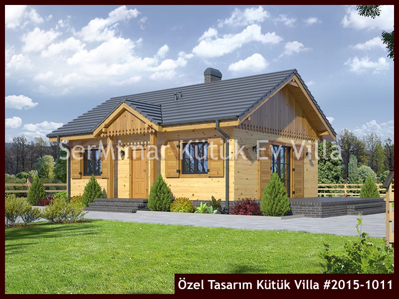 Özel Tasarım Kütük Villa #2015-1011