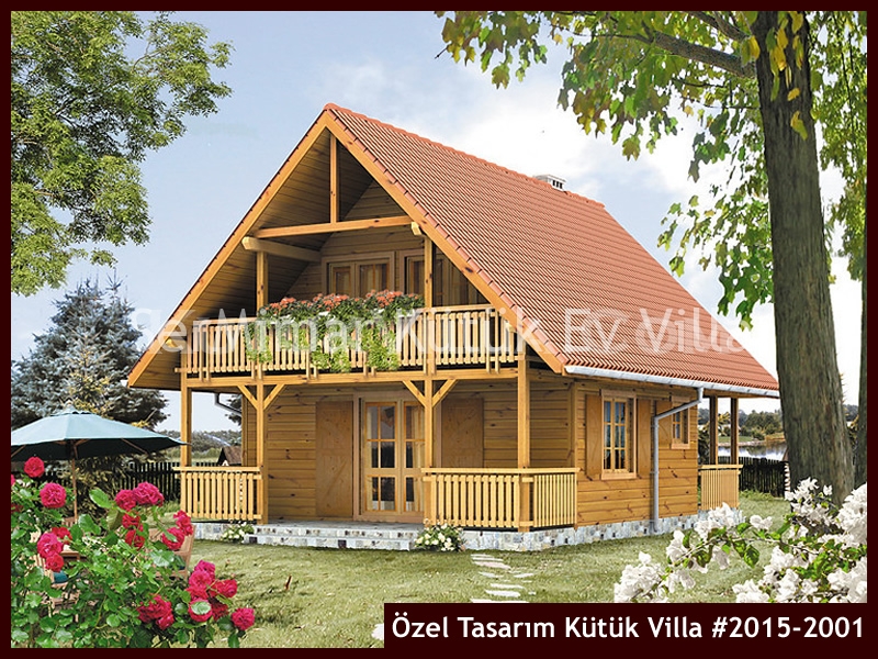 Özel Tasarım Kütük Villa #2015-2001