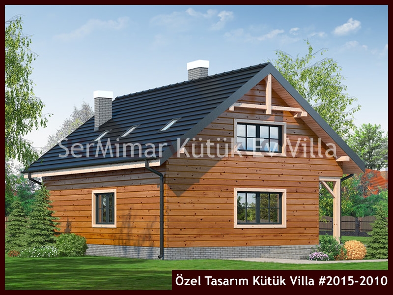 Özel Tasarım Kütük Villa #2015-2010 Kütük Ev İç/Dış Görseli 4