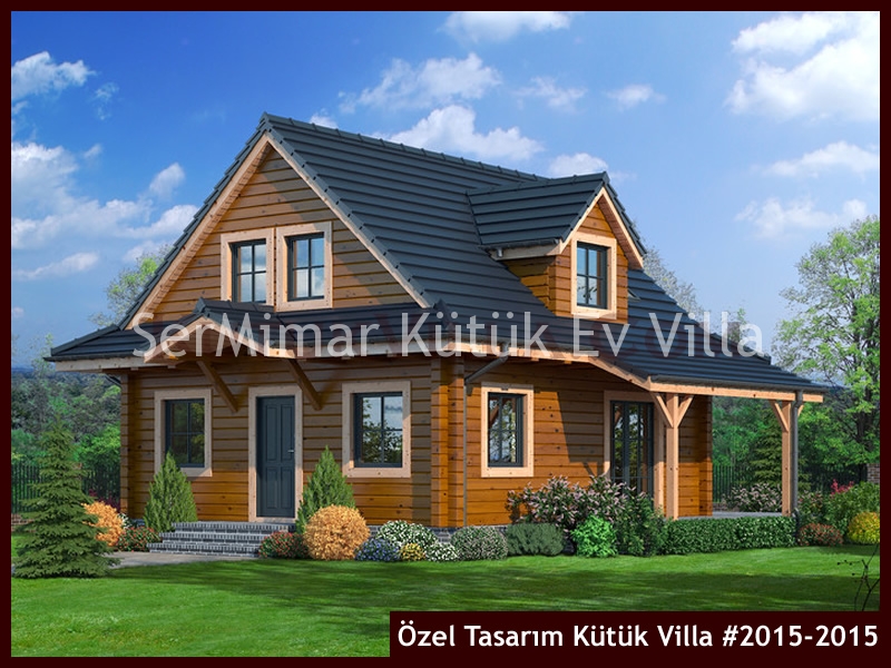 Özel Tasarım Kütük Villa #2015-2015