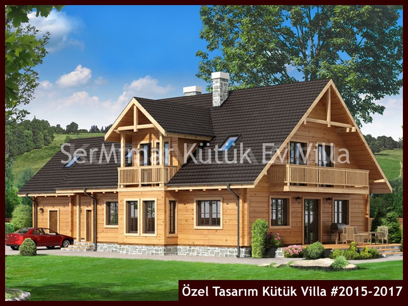 Özel Tasarım Kütük Villa #2015-2017