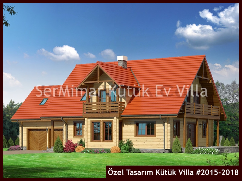 Özel Tasarım Kütük Villa #2015-2018