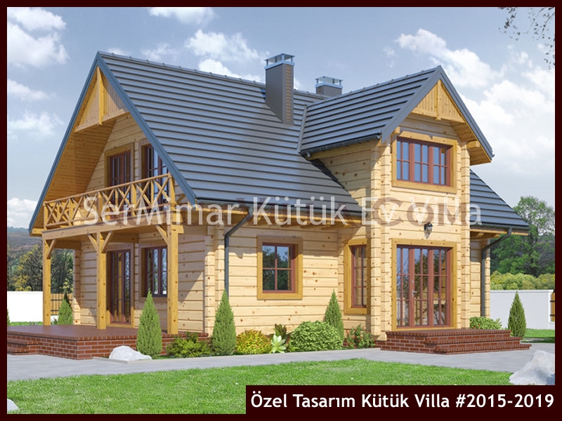 Özel Tasarım Kütük Villa #2015-2019
