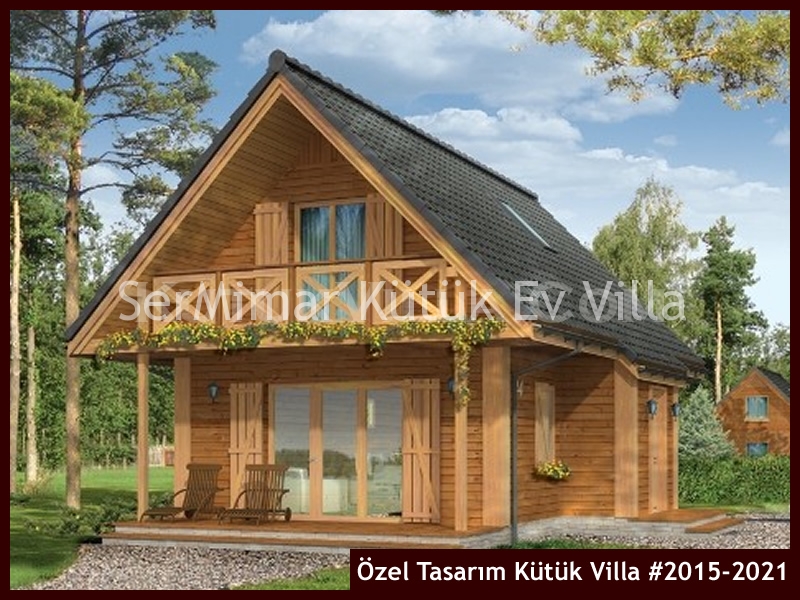 Özel Tasarım Kütük Villa #2015-2021 Kütük Ev İç/Dış Görseli 4
