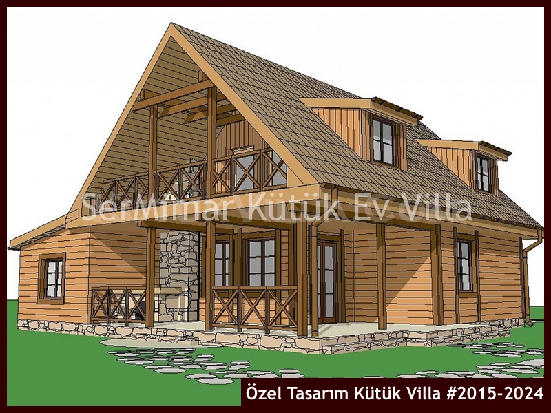 Özel Tasarım Kütük Villa #2015-2024 Kütük Ev İç/Dış Görseli 4