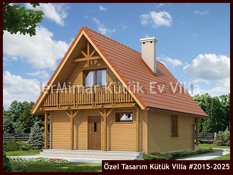 Özel Tasarım Kütük Villa #2015-2025