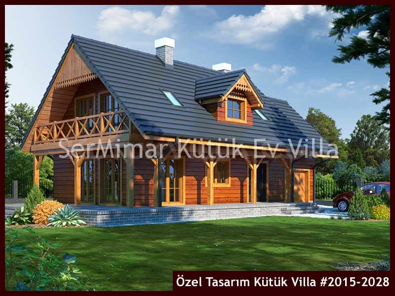 Özel Tasarım Kütük Villa #2015-2028
