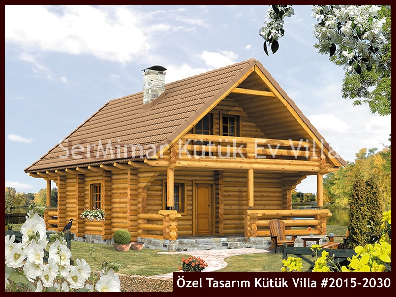 Özel Tasarım Kütük Villa #2015-2030