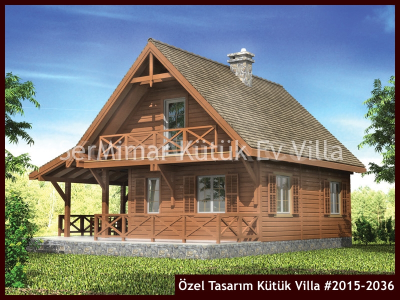 Özel Tasarım Kütük Villa #2015-2036