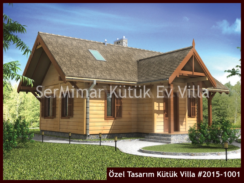 Özel Tasarım Kütük Villa #2015-1001