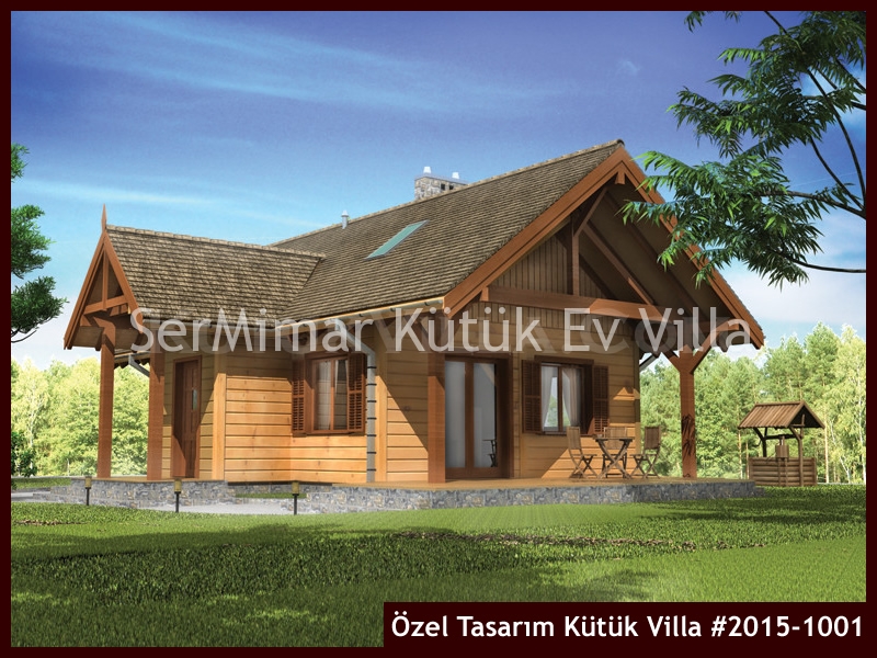 Özel Tasarım Kütük Villa #2015-1001