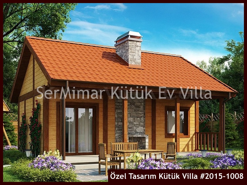 Özel Tasarım Kütük Villa #2015-1008