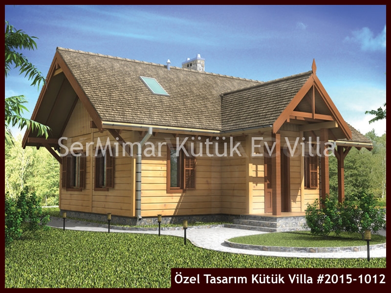 Özel Tasarım Kütük Villa #2015-1012