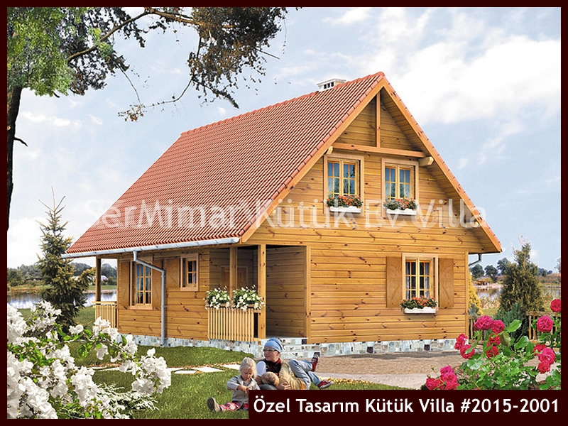 Özel Tasarım Kütük Villa #2015-2001