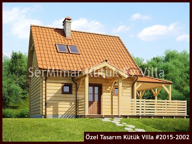 Özel Tasarım Kütük Villa #2015-2002