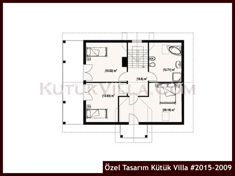 Özel Tasarım Kütük Villa #2015-2009