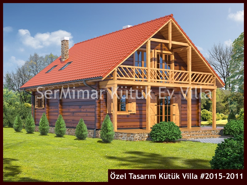 Özel Tasarım Kütük Villa #2015-2011