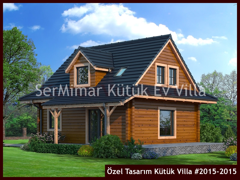 Özel Tasarım Kütük Villa #2015-2015