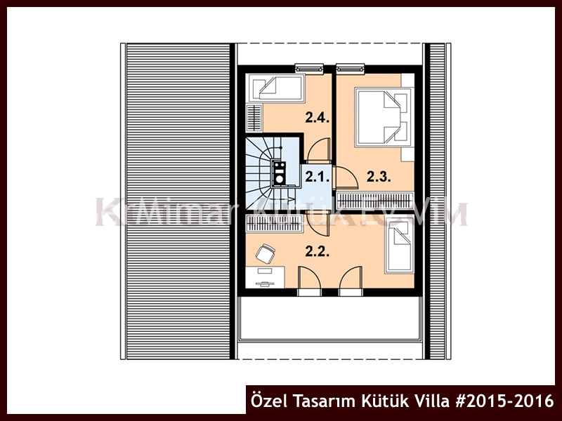 Özel Tasarım Kütük Villa #2015-2016