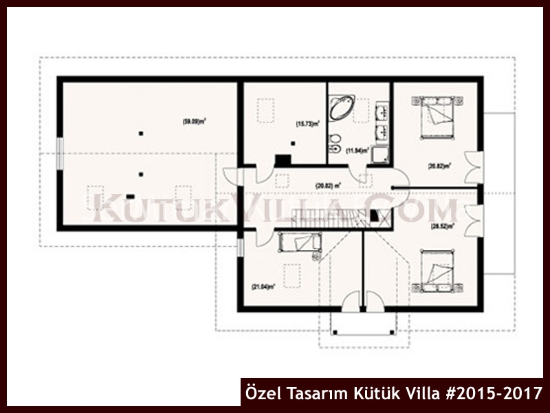 Özel Tasarım Kütük Villa #2015-2017