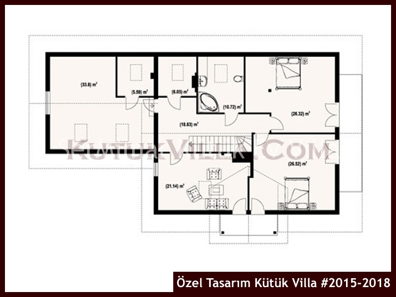 Özel Tasarım Kütük Villa #2015-2018