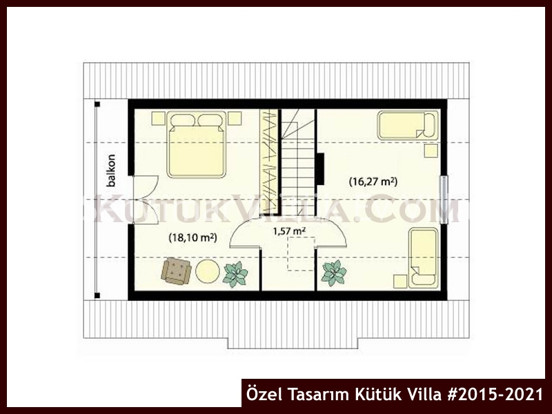 Özel Tasarım Kütük Villa #2015-2021