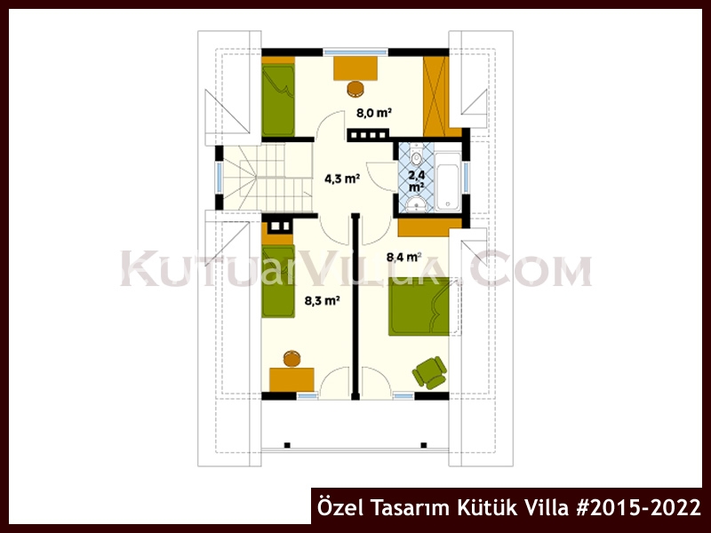 Özel Tasarım Kütük Villa #2015-2022