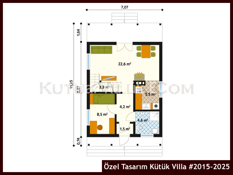 Özel Tasarım Kütük Villa #2015-2025