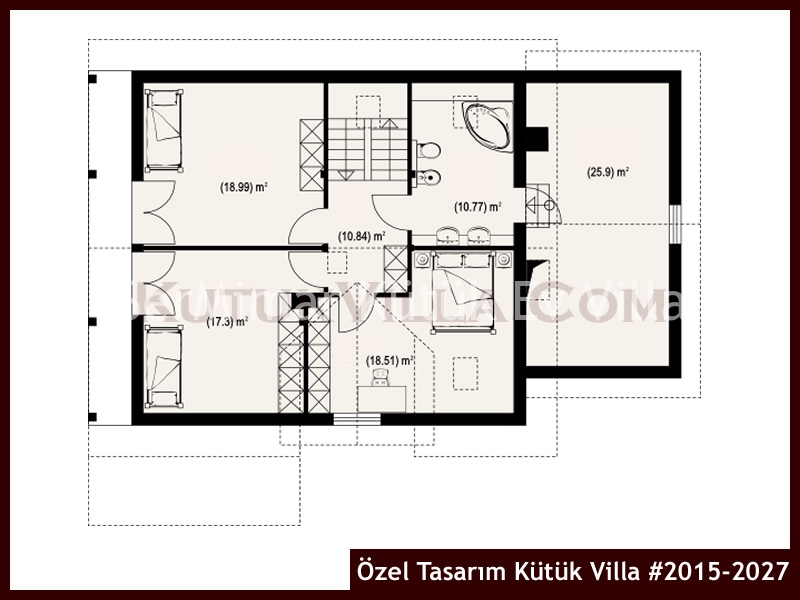 Özel Tasarım Kütük Villa #2015-2027