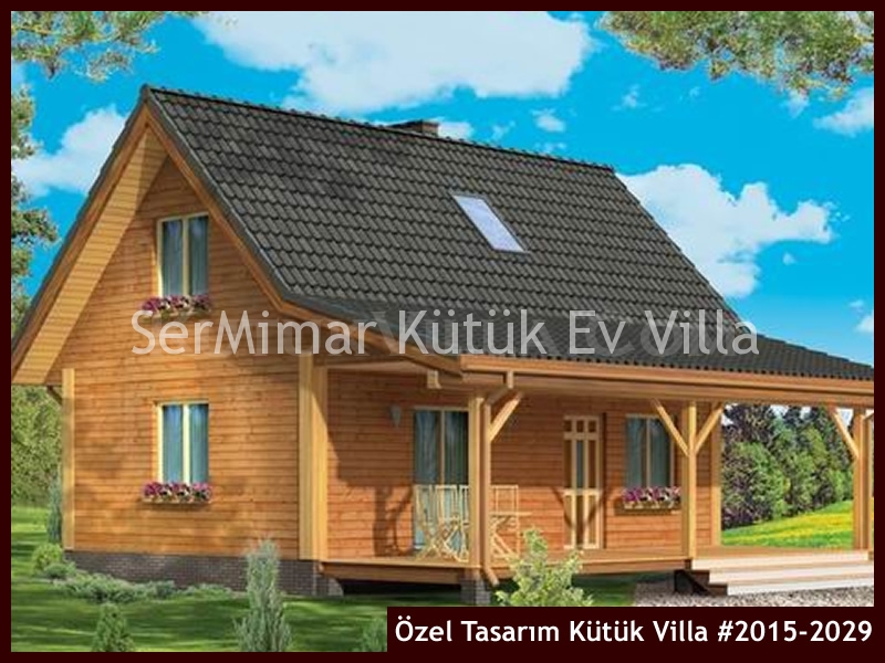 Özel Tasarım Kütük Villa #2015-2029