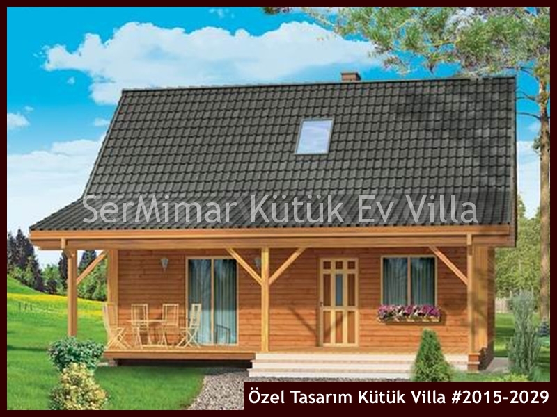 Özel Tasarım Kütük Villa #2015-2029