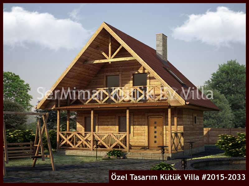 Özel Tasarım Kütük Villa #2015-2033