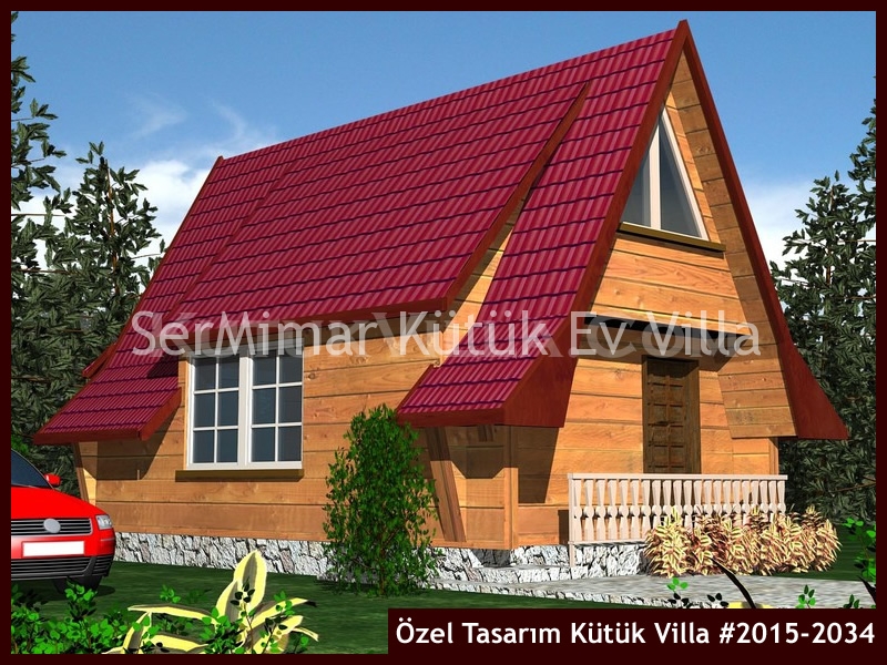Özel Tasarım Kütük Villa #2015-2034